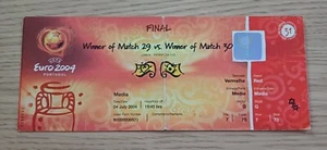 Ticket EURO 2004 Portugal vs. Greece Final Ronaldo - Picture 1 of 2