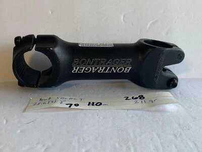 Bontrager SELECT bicycle +-7° STEM 110mm 28.6 x 31.8 handlebar - Image 1 of 4