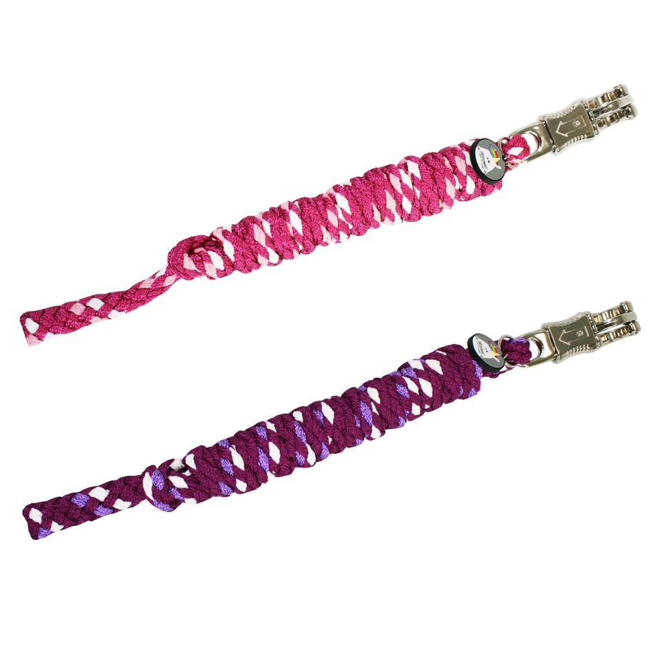 EQUEST Pummeleinhorn Führstrick mit Panikhaken - Pummel -