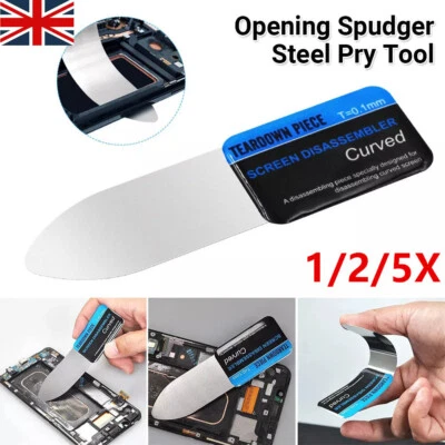 1-5X Metal Opening Pry Tool for Cell Phone Tablet Laptop Screen Removing Repair. - Image 1 of 4