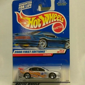 Vintage 1999 Hot Wheels 2000 First Editions Holden #81 Silver 1:64 - Picture 1 of 3