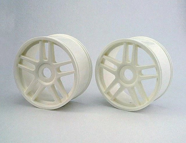 Kyosho - 10 Spoke White Wheels, for Inferno GT Series (2pcs) 17mm Hex - Image 1 of 1
