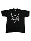 Watch Dogs Gaming T-shirt Koszula dla fanów Gadżety Rozmiar L Czarny Biały B&C /R12F5