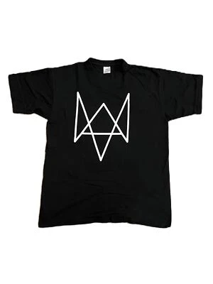 Watch Dogs Gaming T-Shirt Fanshirt Merch Größe L Schwarz Weiß B&C /R12F5 - Bild 1 von 3