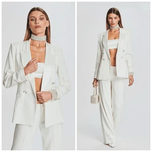 Blazer Retrofete Mujer Talla Mediana Nuevo con Etiquetas - Imagen 1 de 14