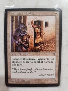 Resistance Fighter Playset 4-Pack Magic The Gathering Read Desc - Picture 1 of 1