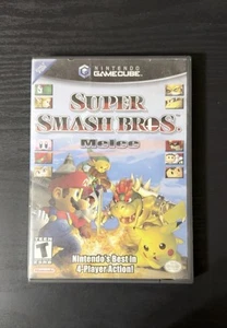 Super Smash Bros. Melee Black Label für den Nintendo GameCube CIB - Bild 1 von 2