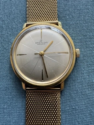 Breitling Geneve Analog Herren Uhr - Bild 1 von 4