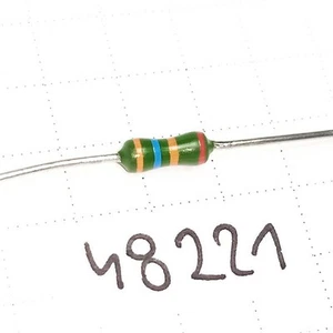 Resistor 36K 0.6W 2% 100ppm Metal Film Vishay Draloric SMA0207 Axial x50pcs - Picture 1 of 3