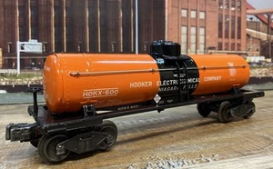 Vintage Restored Lionel Trains O Gauge O27 2555 Hooker Tank Car Postwar - Picture 1 of 10