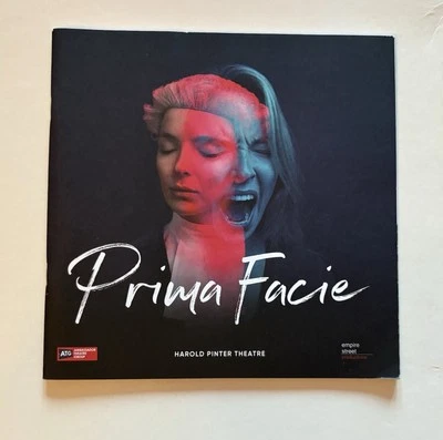 Prima Facie London Programme Jodie Comer Harold Pinter Theatre - Image 1 of 2