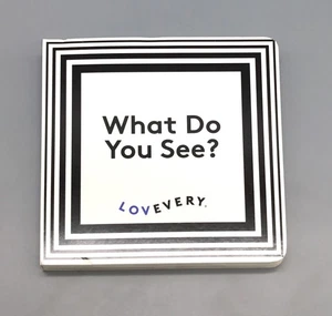LOVEVERY "What Do You See?" and "We're Awake" Board Books for Babies 0-3 Months - Picture 1 of 10
