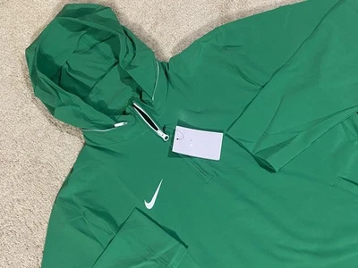 Nike Coaches Jacket Men’s Size Medium 1/4 Zip Long Sleeve FJ9545-315 Green NWT - Image 1 of 4