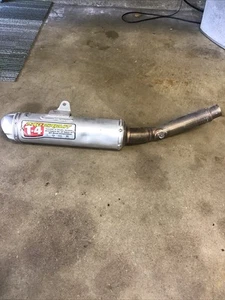 Pro Circuit T-4 Slip On Exhaust Pipe Tunable 4-Stroke USFS PC2100 Used 3-1 - Picture 1 of 11