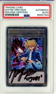 PSA Signed Wayne Grayson Token Yugi Legendary Deck 2 Limited Edition LDK2-ENT03 - Picture 1 of 2
