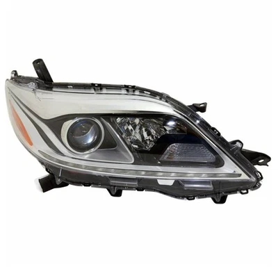 CAPA for 2015-2020 Sienna Front Right Headlight Amber & Clear Plastic C - Изображение 1 из 4