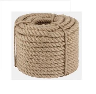 Juteseil Tauwerk Handlauf Seil Hanfseil  Größe 6 - 40mm Dekoseil  Rope Gedreht - Bild 1 von 3