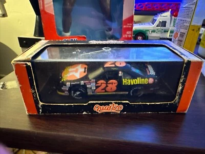 QUARTZO Davey Allison #28 2004 Ford Thunderbird Stock Car  TEXACO HAVOLINE Preow - Image 1 of 4