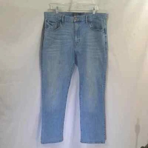 Pantalones de mezclilla Gap para hombre clásicos azules ajustados rectos talla 36x30 - Imagen 1 de 6
