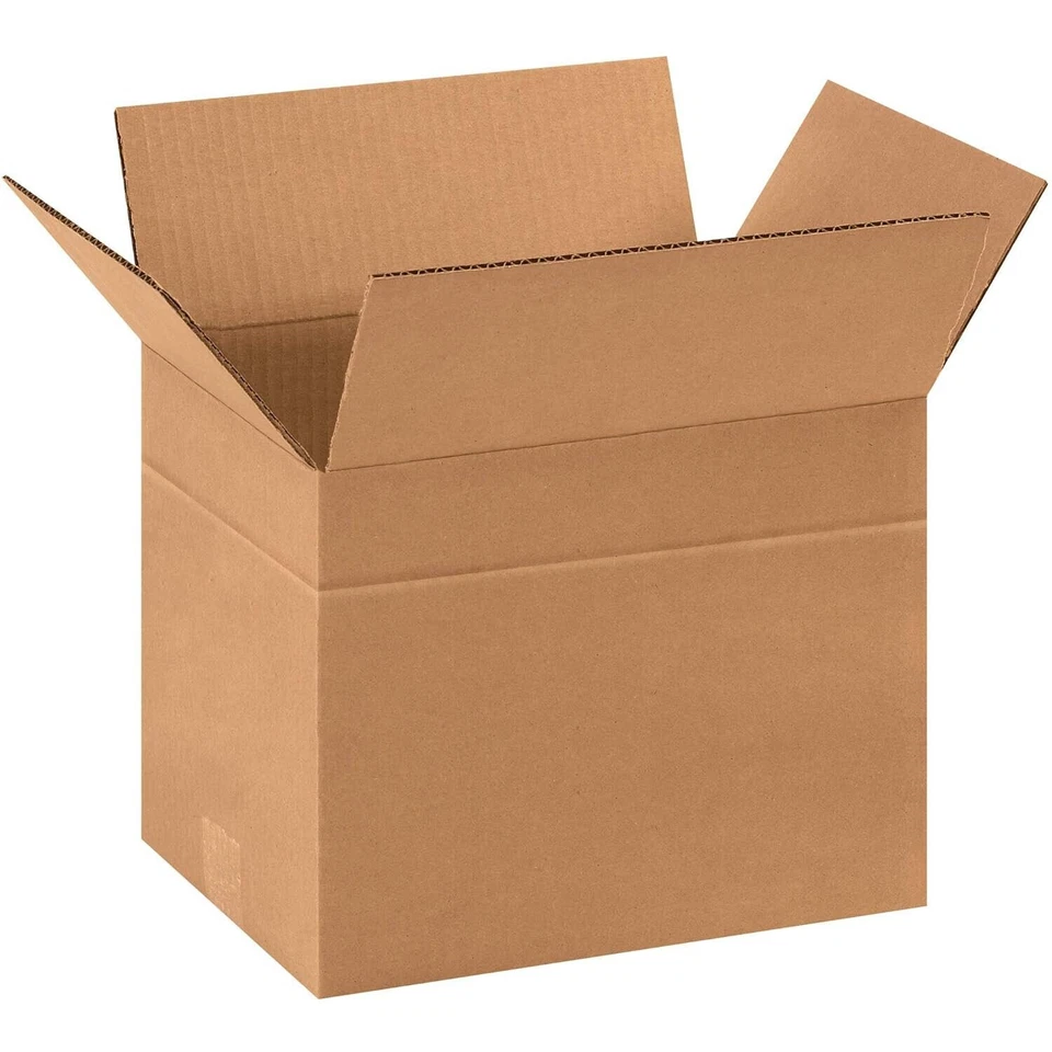25 11" x 8" x 8" Multi-Depth Corrugated Boxes - Image 1 of 1