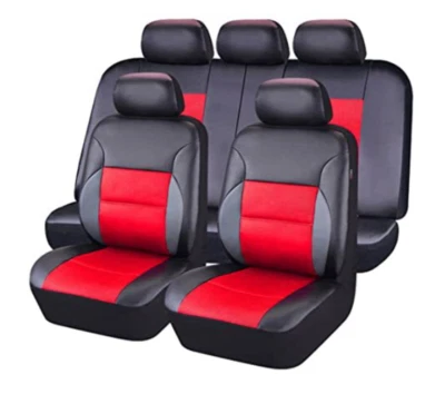 Juego completo de fundas de asiento delanteras traseras de 5 asientos protector universal para coche camión furgoneta Foto 1 de 4