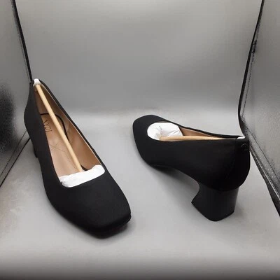 NYDJ Fay Pump Women's 8M Black Denim Elastic C770 - Image 1 of 4