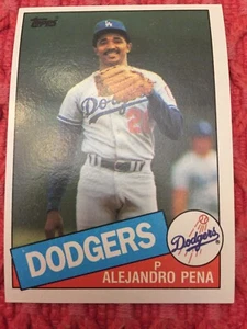 Alejandro Pena #110 Dodgers MLB Vintage Baseball Card Ships Free - Picture 1 of 2