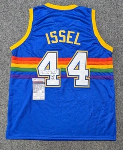 DENVER NUGGETS DAN ISSEL AUTOGRAPHED SIGNED INSCRIBED JERSEY JSA COA - Picture 1 of 3