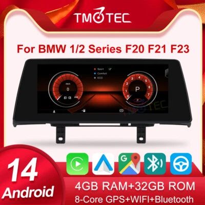 10.25" IPS Android Autoradio GPS CarPlay DAB+  Für BMW 1er F20 F21 2er F23 NBT - Bild 1 von 4