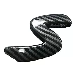 CUBIERTA INSIGNIA PARRILLA DELANTERA MINI CLUBMAN COOPER S F54 - ASPECTO CARBONO - Imagen 1 de 3