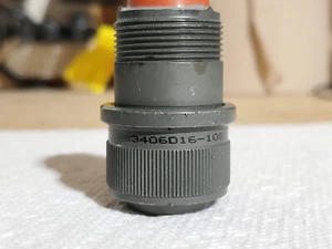 Conector circular de especificaciones MIL ICC MS3406D16-10S - Imagen 1 de 3