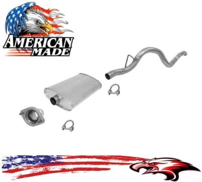 Фланжевая впускная задняя труба глушителя для Jeep Cherokee 4,0 л 01/20/00 до 2001 - Изображение 1 из 4