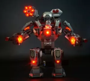 Kit Illuminazione LED per LEGO 76124 Marvel Super Heroes Avengers War Machine Buster - Foto 1 di 3