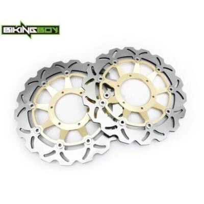 Pair Front Brake Rotors for Honda CBR1000RR CBR 1000 RR Fireblade 2008-2013 2012 - Image 1 of 4