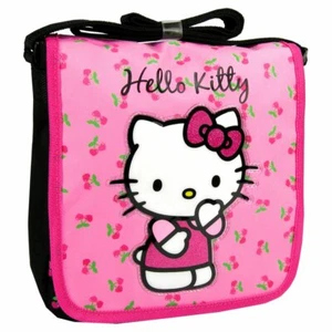 Hello Kitty Small Messenger Shoulder Bag Pink / Black - Picture 1 of 1