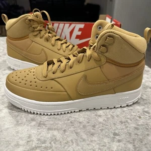 Talla 8 - Nike Court Vision Invierno Mid Elemental Dorado Blanco | DR7882-700 - Imagen 1 de 16