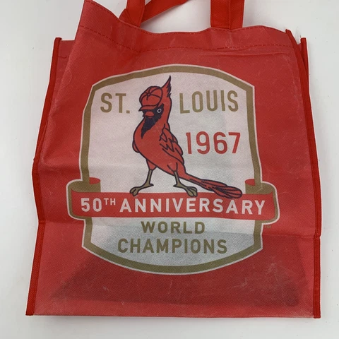 St Louis Cardinals Baseball 50th Anniversary Champions Reusable Bag Cover