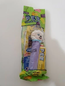 PEZ DISPENSER LAMB/SHEEP WITH PASTEL PURPLE BASE Vanilla Cupcake New NIP - Picture 1 of 3