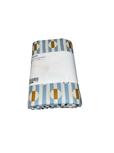 IKEA DAKSJUS Tablecloth Wipeable Stripe Pattern Blue 57×94" New - Picture 1 of 6