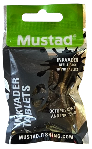 Mustad InkVader Tablet Refill 10Stk lösliche schwarze Tintentabletten Ink - Bild 1 von 1