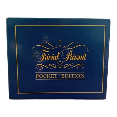 Trivial Pursuit Pocket Edition. Rare 1988 Spinners Scorers Pocket Edition - Image 1 of 4