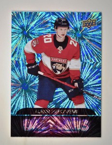 2020-21 UD Extended Series Dazzlers Blue #119 Aleksi Heponiemi - Panthers RC