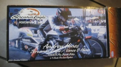 Andrew Hines Screamin Eagle Vance & Hines NHRA Pro Stock Bike 1/9 Scale Die Cast - Image 1 of 3