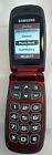 Samsung Jitterbug flip phone SCH-R220 Great Call W/ Case And New Charger Works