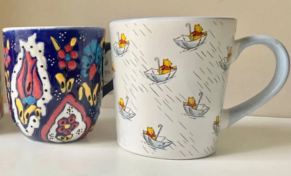 Ваш выбор ~ новый Aydin & Disney Винни-Пух красочные весенние кофейные кружки чашки - Изображение 1 из 1