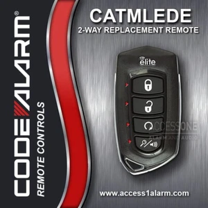 NEU Code Alarm ELITE CATMLEDE 2-Wege 4 Tasten LED Fernbedienung H50TR72 - Bild 1 von 3