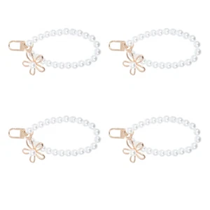  4 Pcs Mobile Phone Ornaments Baby Lanyard Wrist Cute Keychains Case Strap - Zdjęcie 1 z 12