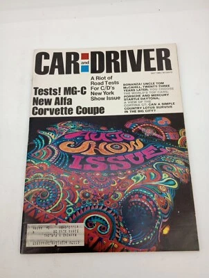 1968 May CAR and DRIVER Magazine Alfa Corvette Coupe (Auto Show Issue)  - Image 1 of 4