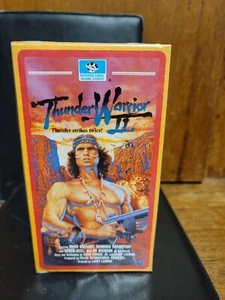 Thunder Warrior II VHS tape Sealed 1988 International Home VTG Mark Gregory NIP - Picture 1 of 9