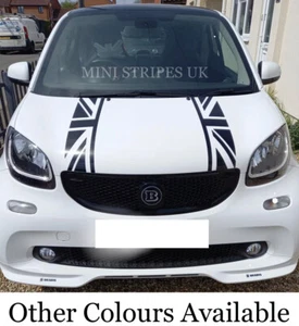 Rayas/gráficos/rayas Union Jack Racing para capó de coche inteligente Mercedes - Imagen 1 de 1